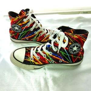 Converse Lazer Chucks 6F 4M multi-colored hightop